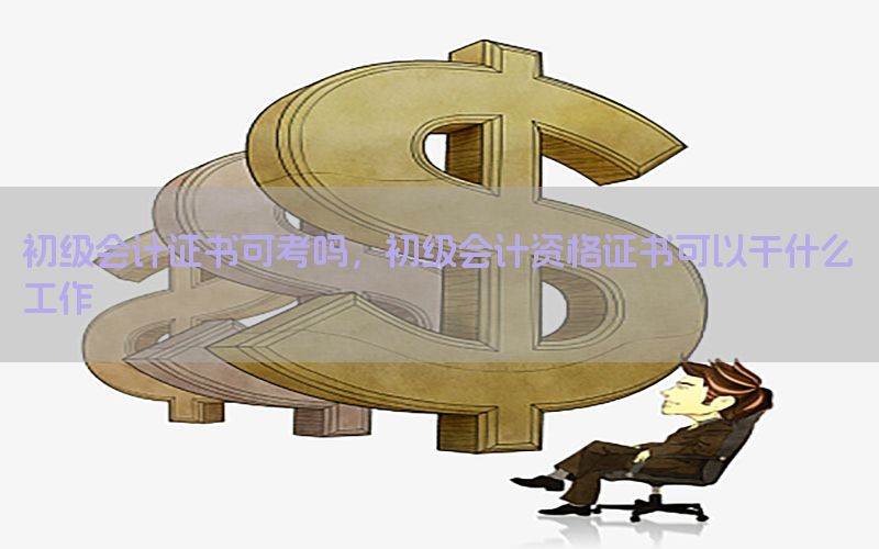初级会计证书可考吗，初级会计资格证书可以干什么工作
