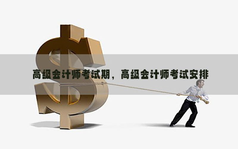 高级会计师考试期，高级会计师考试安排