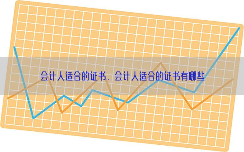 会计人适合的证书，会计人适合的证书有哪些