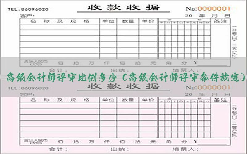 高级会计师评审比例多少（高级会计师评审条件放宽）