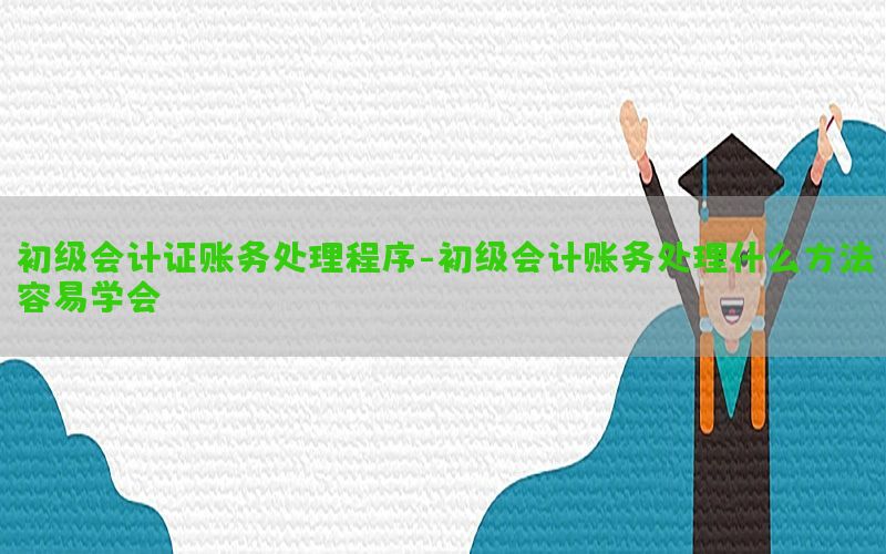 初级会计证账务处理程序-初级会计账务处理什么方法容易学会