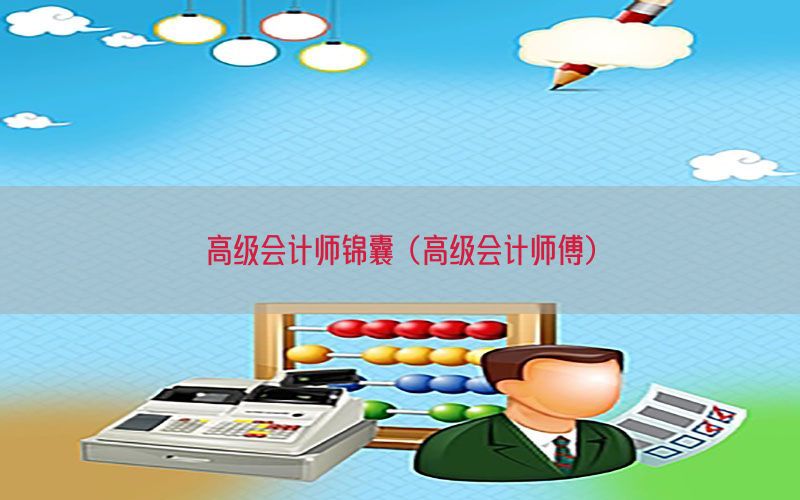 高级会计师锦囊（高级会计师傅）
