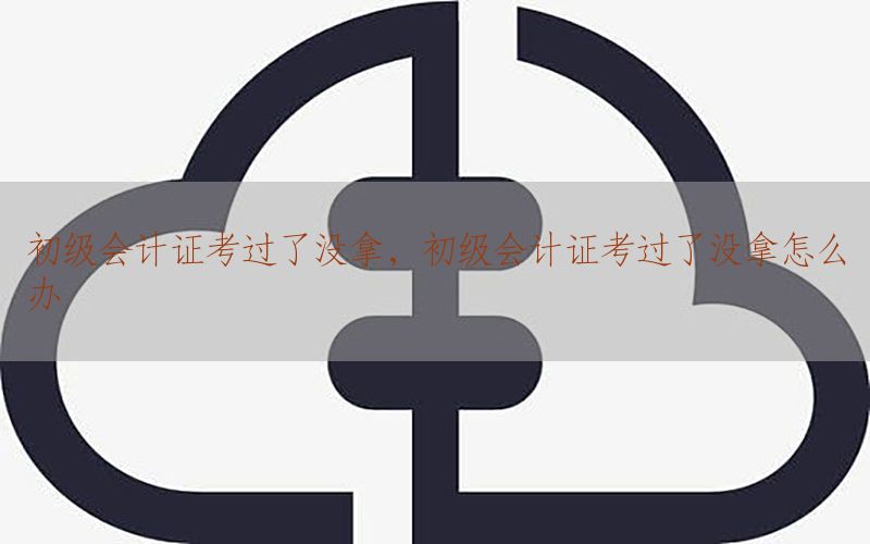 初级会计证考过了没拿，初级会计证考过了没拿怎么办