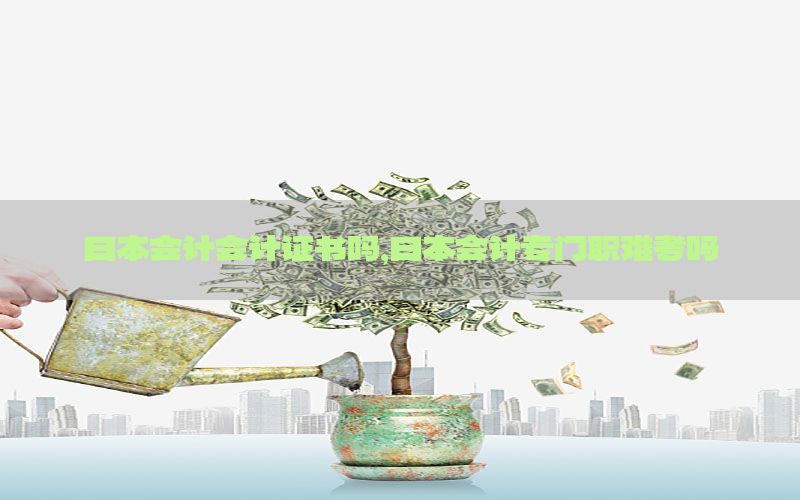 日本会计会计证书吗，日本会计专门职难考吗