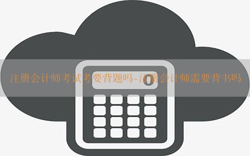 注册会计师考试考要背题吗-注册会计师需要背书吗