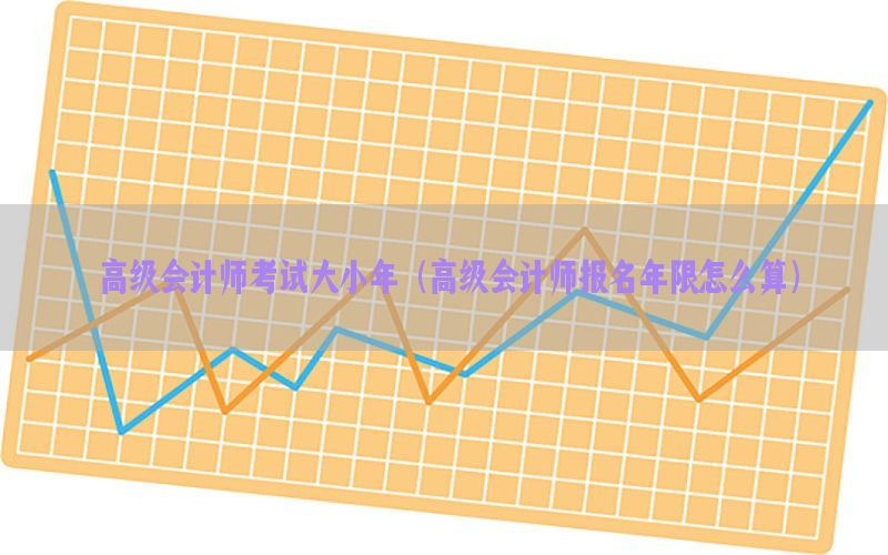 高级会计师考试大小年（高级会计师报名年限怎么算）