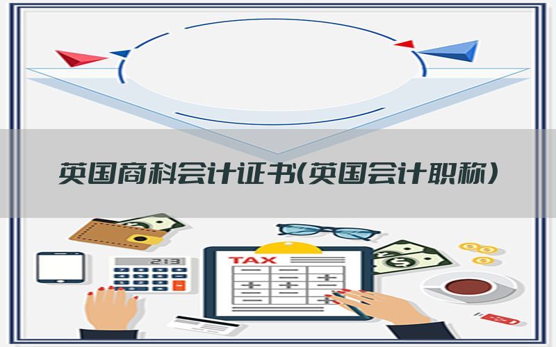 英国商科会计证书（英国会计职称）