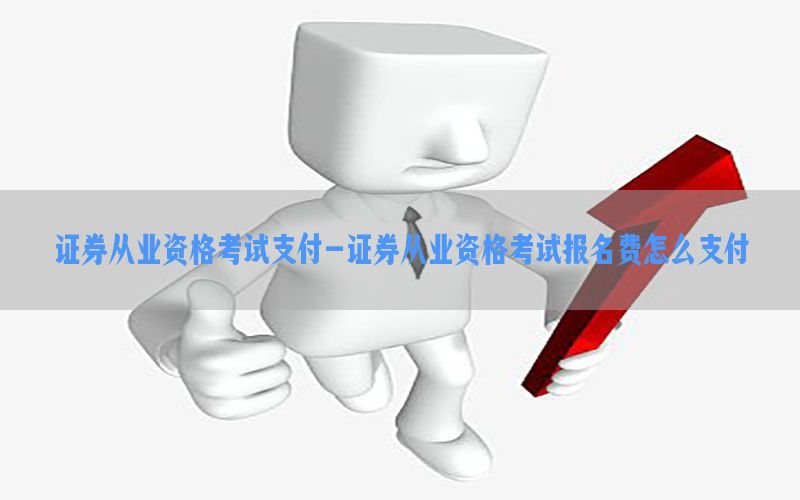 证券从业资格考试支付-证券从业资格考试报名费怎么支付