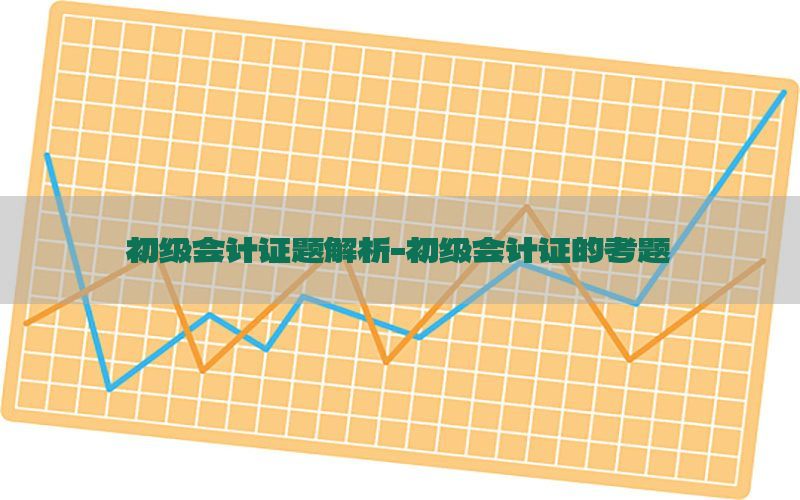 初级会计证题解析-初级会计证的考题