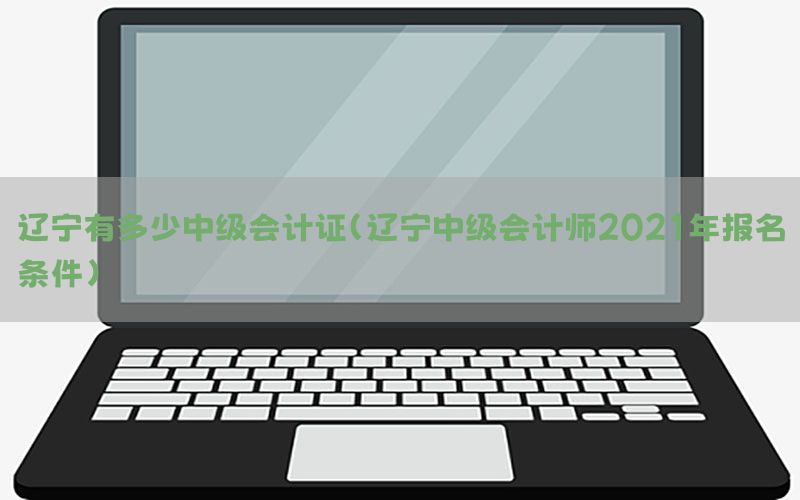 辽宁有多少中级会计证（辽宁中级会计师2021年报名条件）