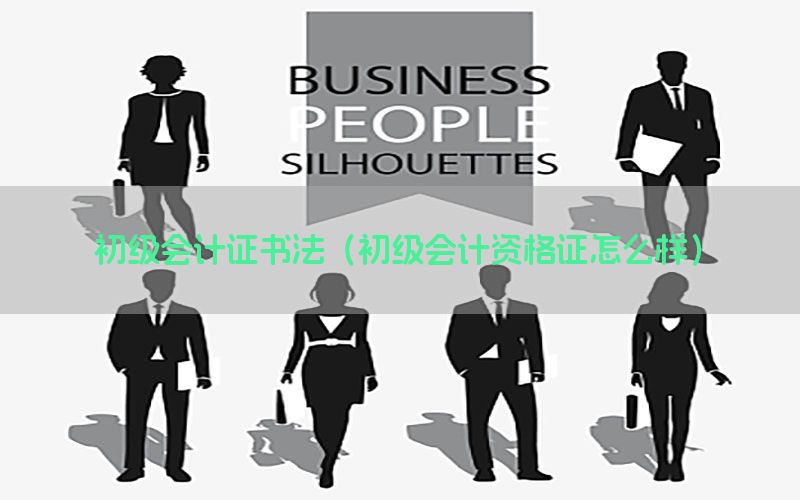 初级会计证书法（初级会计资格证怎么样）
