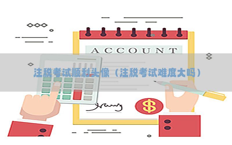 注税考试顺利头像（注税考试难度大吗）