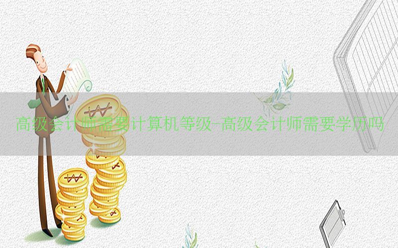 高级会计师需要计算机等级-高级会计师需要学历吗
