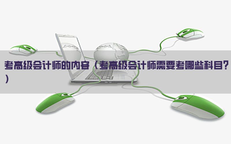 考高级会计师的内容（考高级会计师需要考哪些科目?）