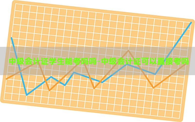 中级会计证学生能考吗吗-中级会计证可以直接考吗