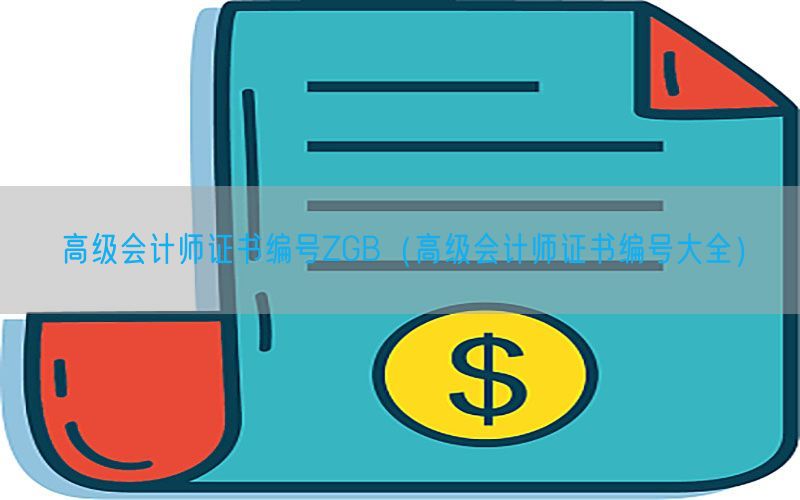 高级会计师证书编号ZGB（高级会计师证书编号大全）
