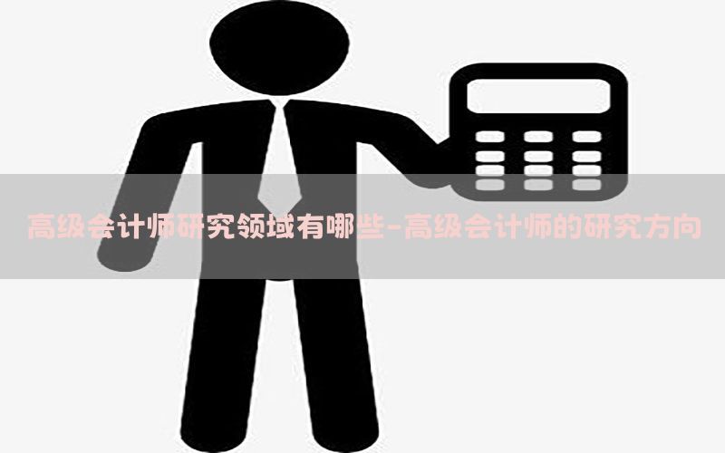 高级会计师研究领域有哪些-高级会计师的研究方向