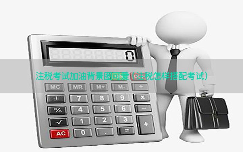 注税考试加油背景图可爱（注税怎样搭配考试）