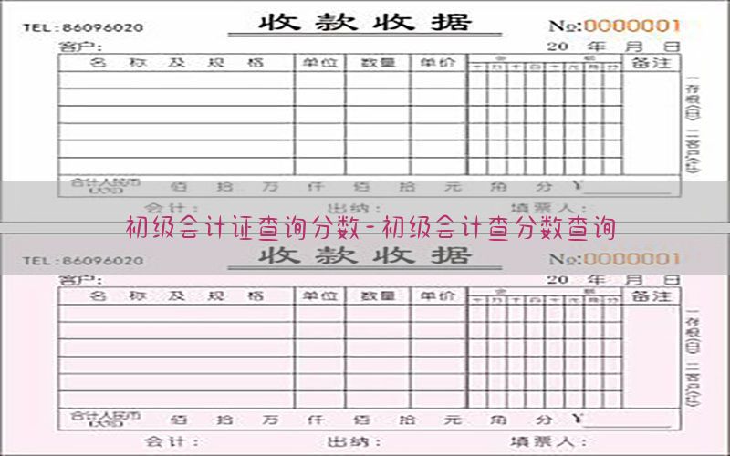 初级会计证查询分数-初级会计查分数查询
