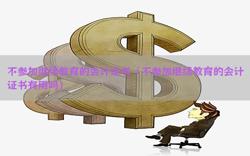 不参加继续教育的会计证书（不参加继续教育的会计证书有用吗）