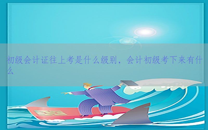 初级会计证往上考是什么级别，会计初级考下来有什么