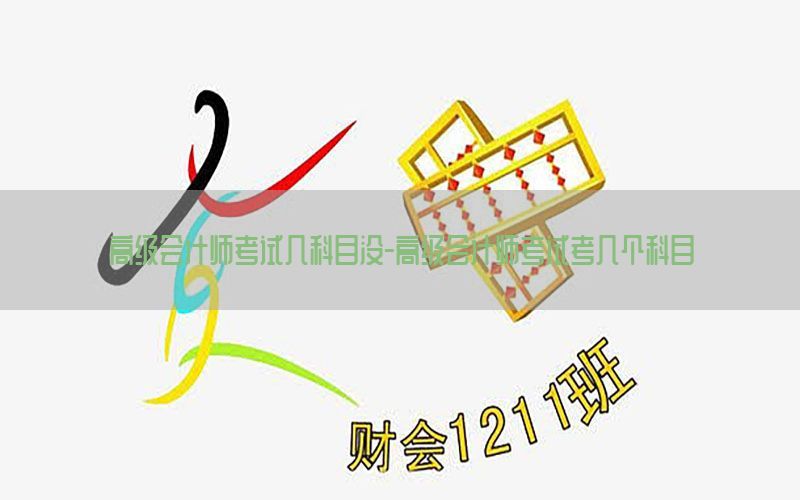 高级会计师考试几科目没-高级会计师考试考几个科目