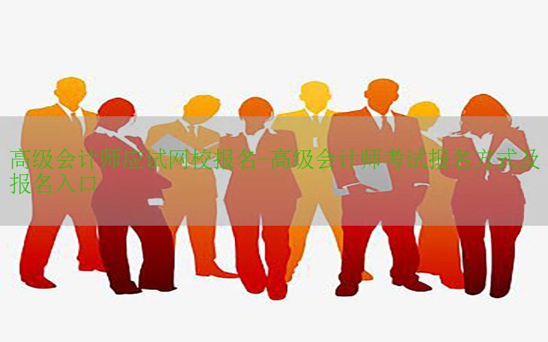 高级会计师应试网校报名-高级会计师考试报名方式及报名入口