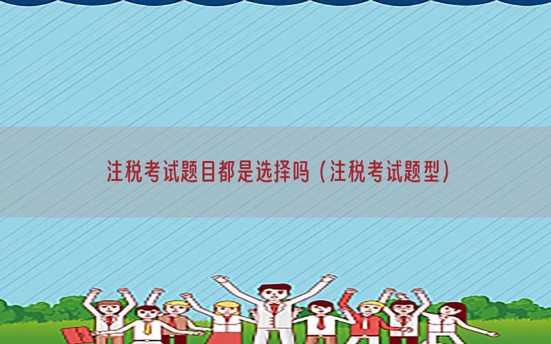 注税考试题目都是选择吗（注税考试题型）