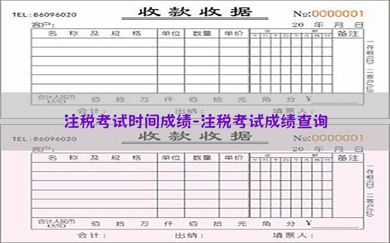 注税考试时间成绩-注税考试成绩查询
