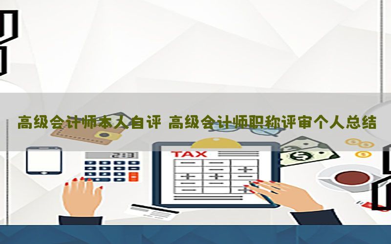 高级会计师本人自评（高级会计师职称评审个人总结）