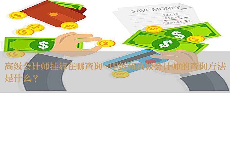高级会计师挂靠在哪查询-中级和高级会计师的查询方法是什么?