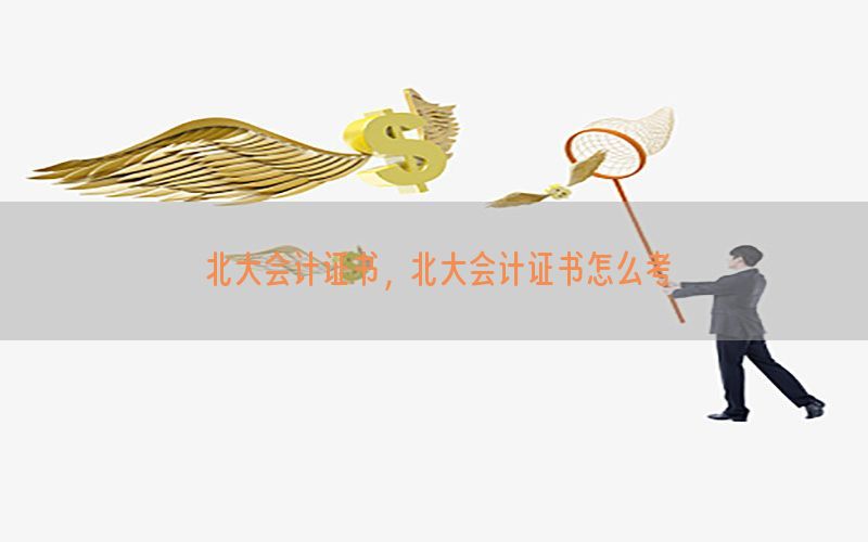 北大会计证书，北大会计证书怎么考