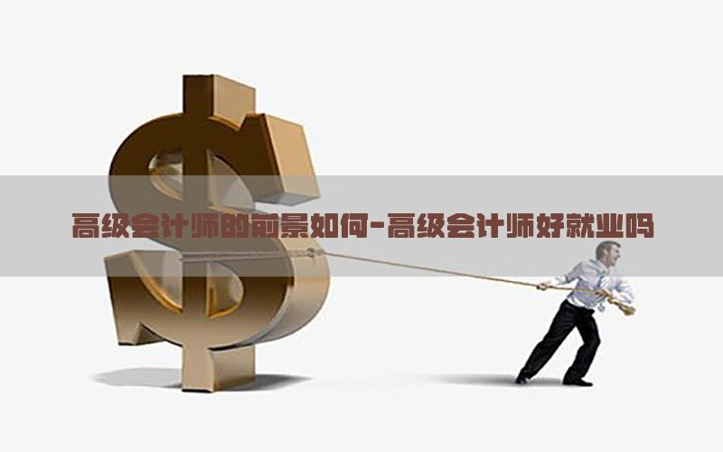 高级会计师的前景如何-高级会计师好就业吗