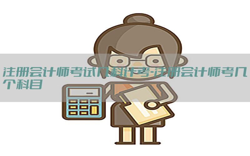 注册会计师考试几科计考-注册会计师考几个科目