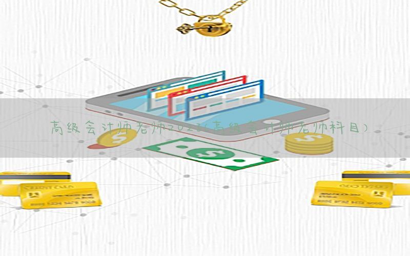 高级会计师老师2023（高级会计师老师科目）