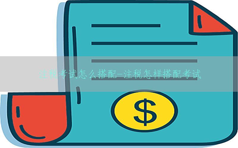 注税考试怎么搭配-注税怎样搭配考试