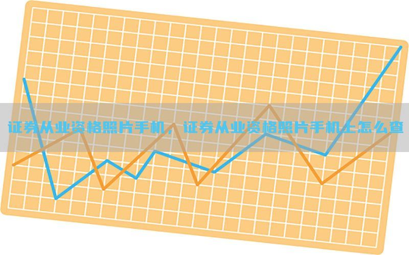 证券从业资格照片手机，证券从业资格照片手机上怎么查