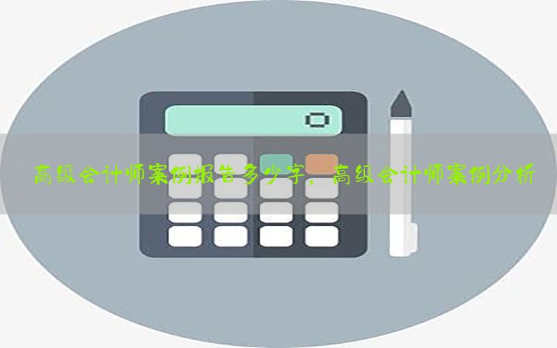 高级会计师案例报告多少字，高级会计师案例分析
