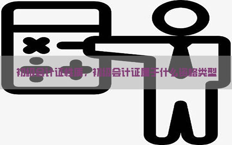 初级会计证性质，初级会计证属于什么资格类型
