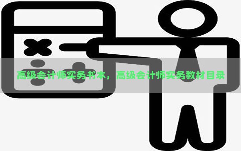 高级会计师实务书本，高级会计师实务教材目录