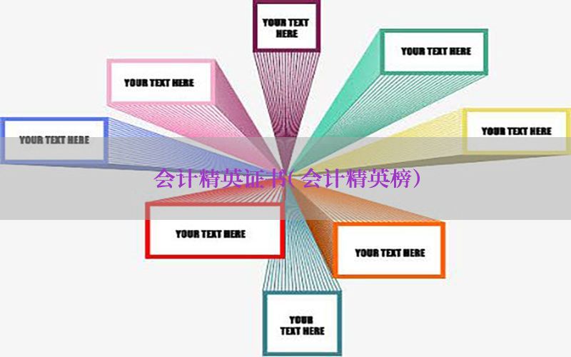 会计精英证书（会计精英榜）
