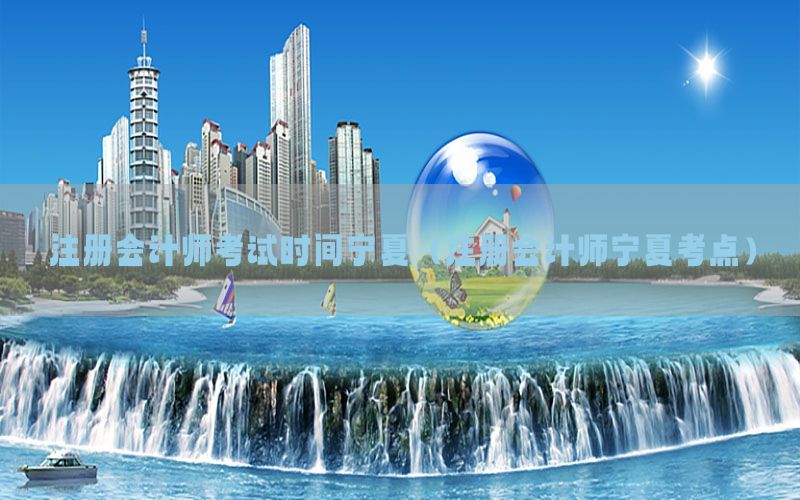 注册会计师考试时间宁夏（注册会计师宁夏考点）