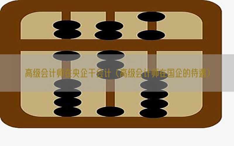 高级会计师在央企干会计（高级会计师在国企的待遇）
