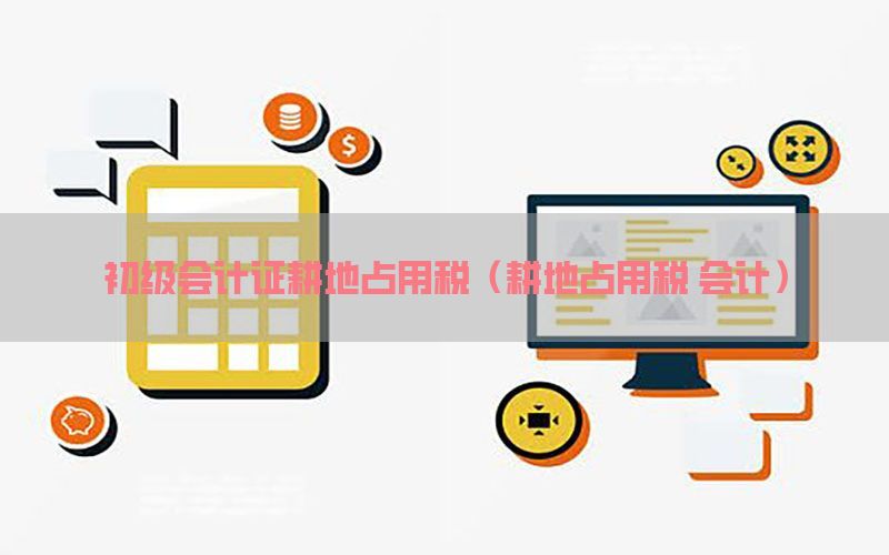 初级会计证耕地占用税（耕地占用税 会计）
