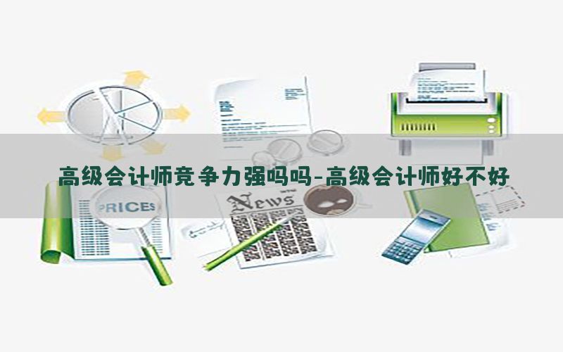 高级会计师竞争力强吗吗-高级会计师好不好