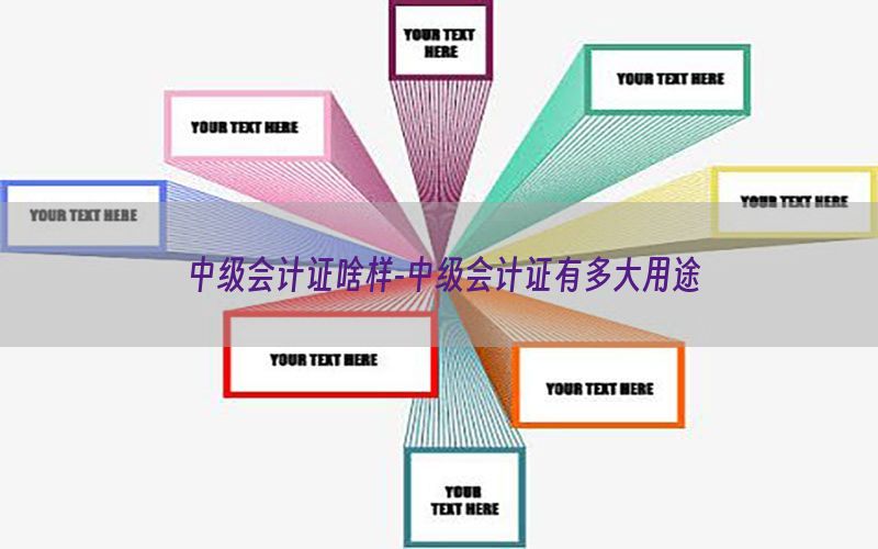 中级会计证啥样-中级会计证有多大用途
