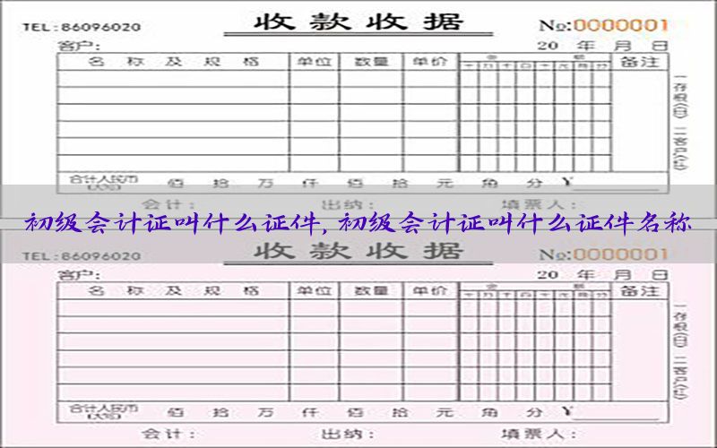 初级会计证叫什么证件，初级会计证叫什么证件名称