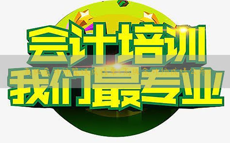 高级会计师笔试成绩单（高级会计师成绩公布）