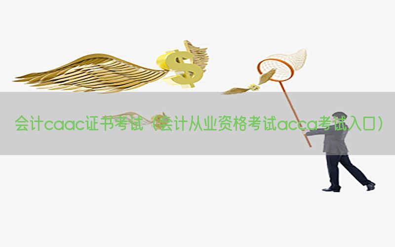 会计caac证书考试（会计从业资格考试acca考试入口）