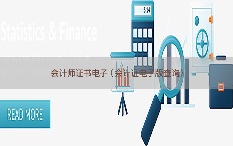 会计师证书电子（会计证电子版查询）